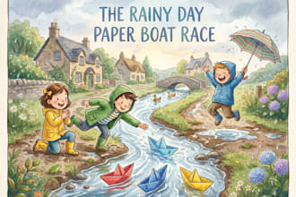 children story book illustration children story children story book illustration