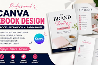 do canva ebook design, canva workbook, ebook design, canva ebook, lead magnet