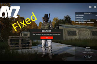 create custom dayz mods, fix and edit dayz scripts server coding for you
