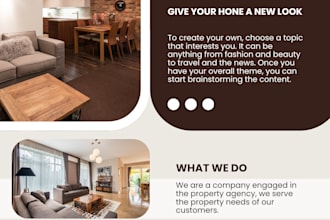 design professional modern flyers