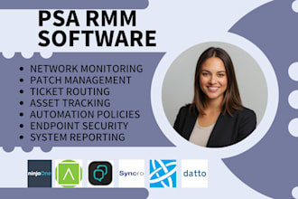 setup psa rmm softwares ninjaone atera primo syncro netlock datto syncro tactica