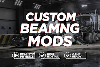 create custom beamng mods cars, trucks and realistic vehicles