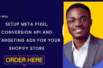 setup meta pixel, conversion API and retargeting ads for your shopify store
