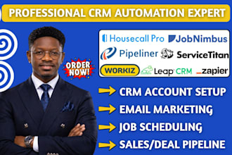 do housecall pro pipeliner workiz jobnimbus servicetitan leap zapier integration