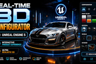 build interactive 3d product configurator in unreal engine