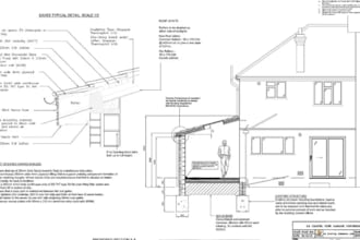 prepare UK building regulation drawings and construction details