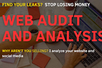 do a 360 digital business audit of your website and social media