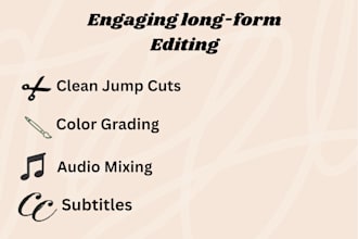 edit engaging long form youtube videos