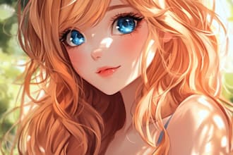 create a anime character