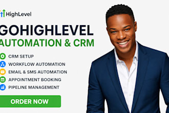 setup gohighlevel CRM automation and ghl workflows