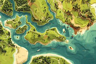 map illustration vector illustration vector map