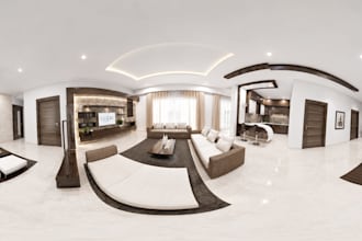 realistic 3d interior design rendering for modern houses virtual staging