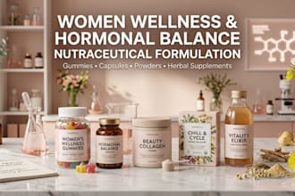 formulate women wellness and hormonal balance nutraceutical supplements