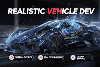 develop realistic beamng vehicles with custom physics and damage systems