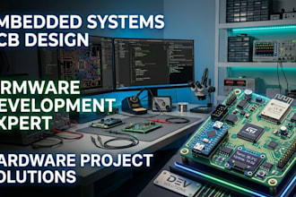 design embedded system pcbs and firmware for your hardware project