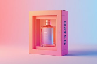 design creative box, pouch and label packaging design