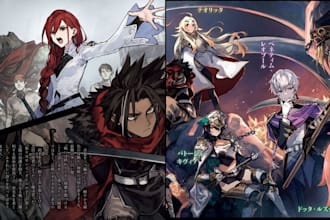make a professional light novel anime comic book webtoon cover