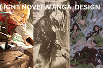 ghostwrite your anime light novel, webnovel or fiction story