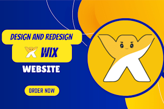 design redesign fix clone or customize wix website and wix studio