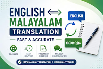 transalate in english, malayalam, urdu, hindi