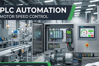 plc automation, vfd motor control, hmi scada and industrial embedded system