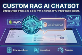 build a custom rag shopify ai chatbot and shopify ai agent