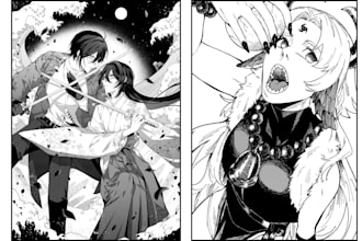draw professional manga comic pages comic book art japanese manga illustrations