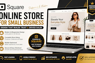 design square online store for USA small business