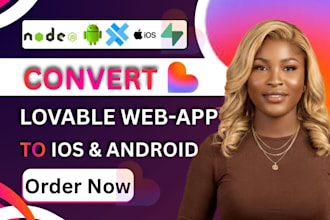 convert lovable web app to ios app lovable to android app using capacitor