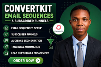 create convertkit email sequences and subscriber funnels