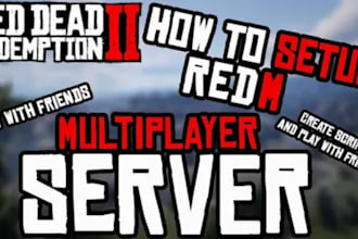 be your fivem server developer, redm server developer, redm vorp server