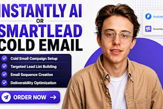 do instantly ai or smartlead cold email campaign email sequences domain warmup
