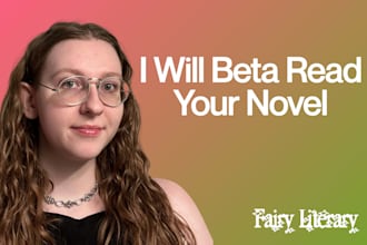beta read your novel