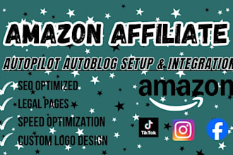 setup a profitable autopilot amazon affiliate website on wordpress
