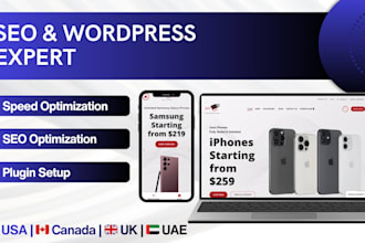 design a professional wordpress website for US, UK, uae or canadian businesses