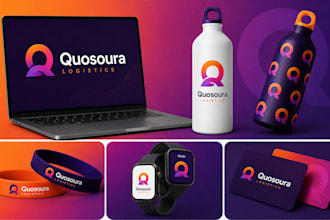 do full brand identity, brand book, brand board, branding kit, logo design