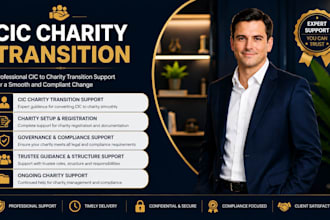 support your cic to charity conversion and nonprofit transition