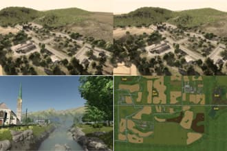 mod and convert fs22 or fs25 custom mod and map