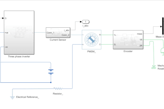 matlab simulink motor control and power electronics projects