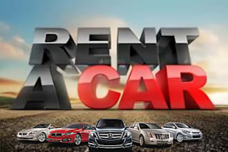 create a professional car rental booking website tailored to your store