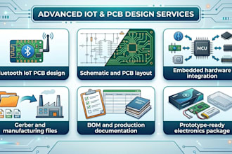 bluetooth iot product design and factory ready prototype electronics development