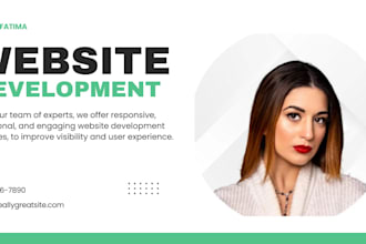design a professional bussines website