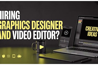 design professional graphics and editing