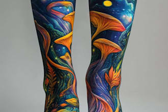 unique socks design and custom socks design