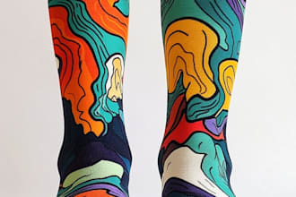 socks design unique socks design