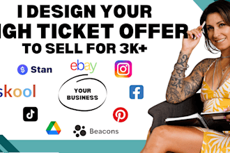 create your high ticket offer and digital course