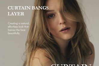 design luxury fashion poster for your brand