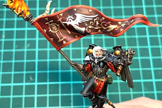 paint your warhammer 40k, sigmar and dnd miniatures