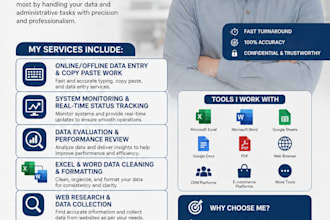 handle your data entry professionally and accurately