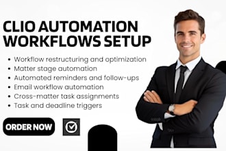 setup clio automation workflows for legal practice management and attorneys